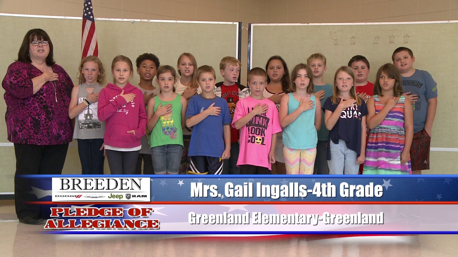 Mrs. Gail Ingalls  4th Grade  Greenland Elementary  Greenland