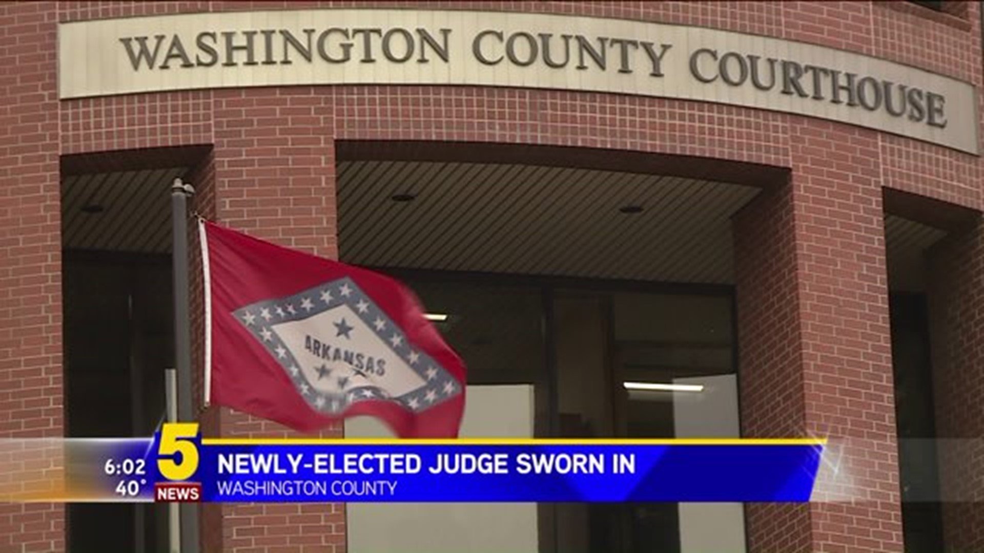 Newly-Elected Judge Sworn In