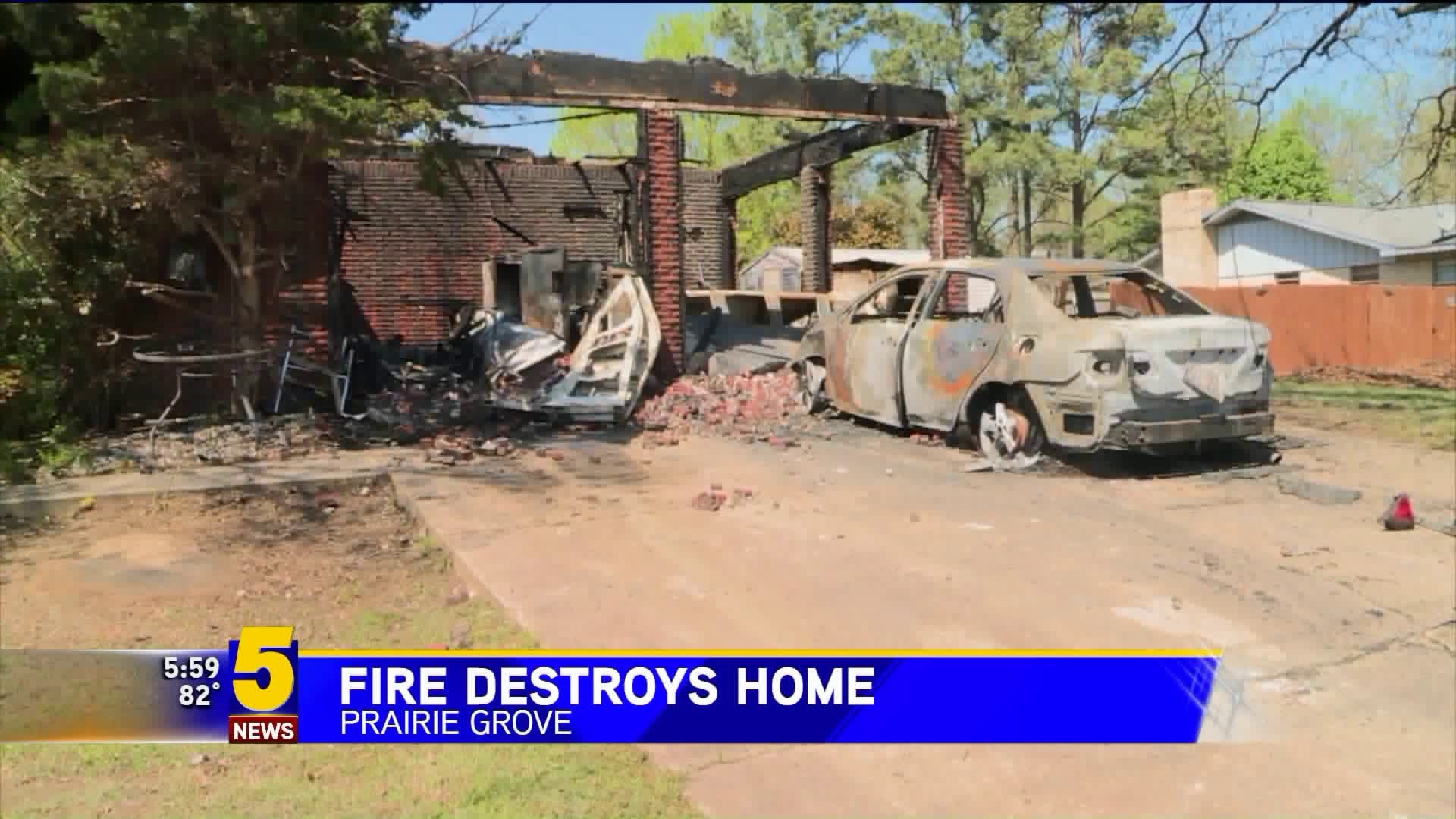 House Fire Prairie Grove