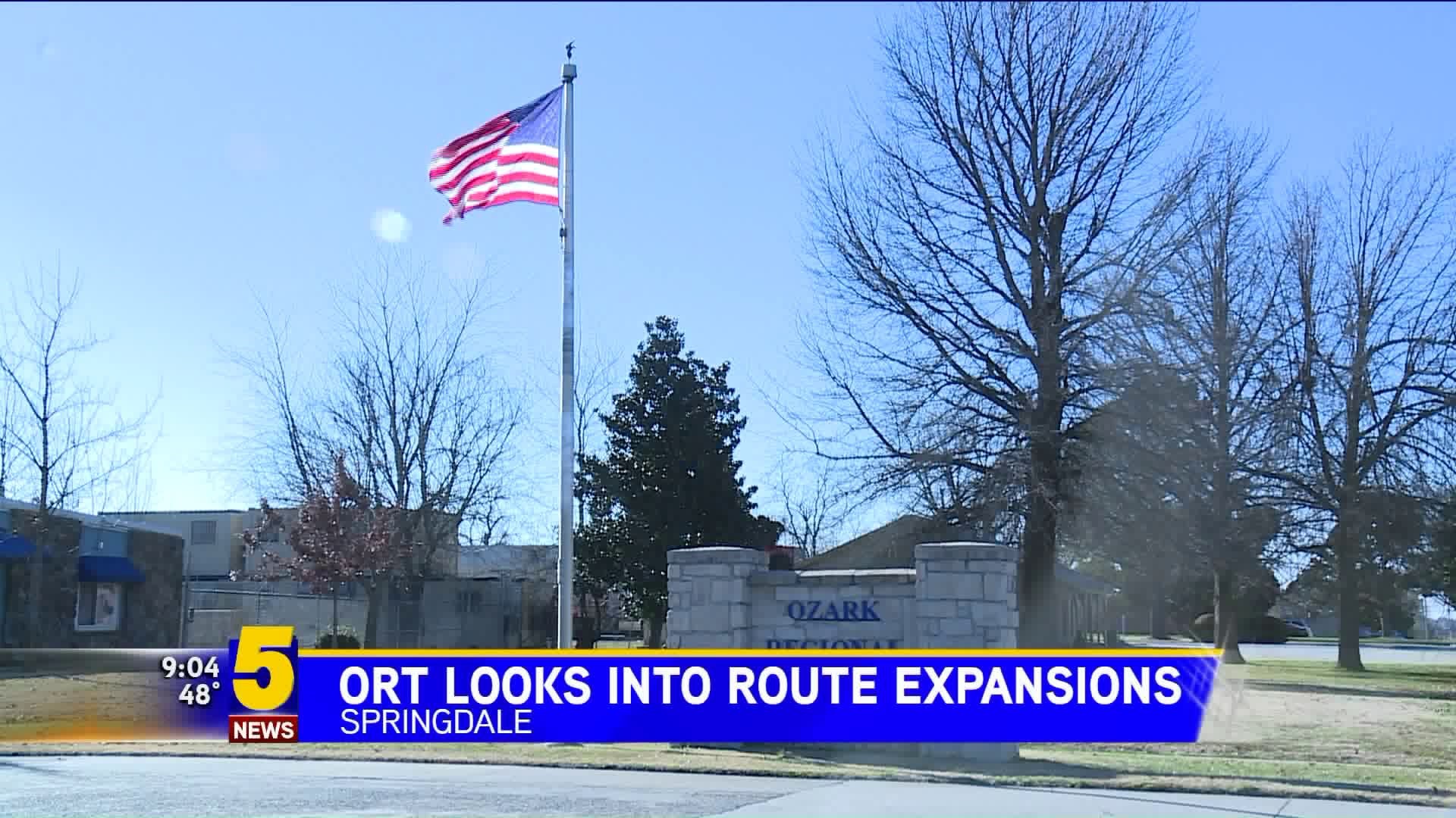 ORT:  Possible Bus Route Expansion