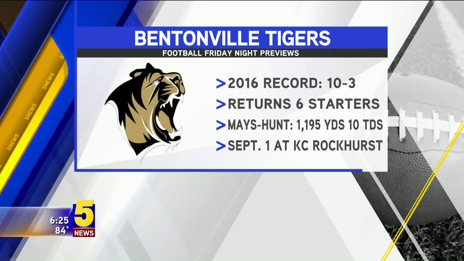 Bentonville Rallies Behind Entirely New Offensive Line