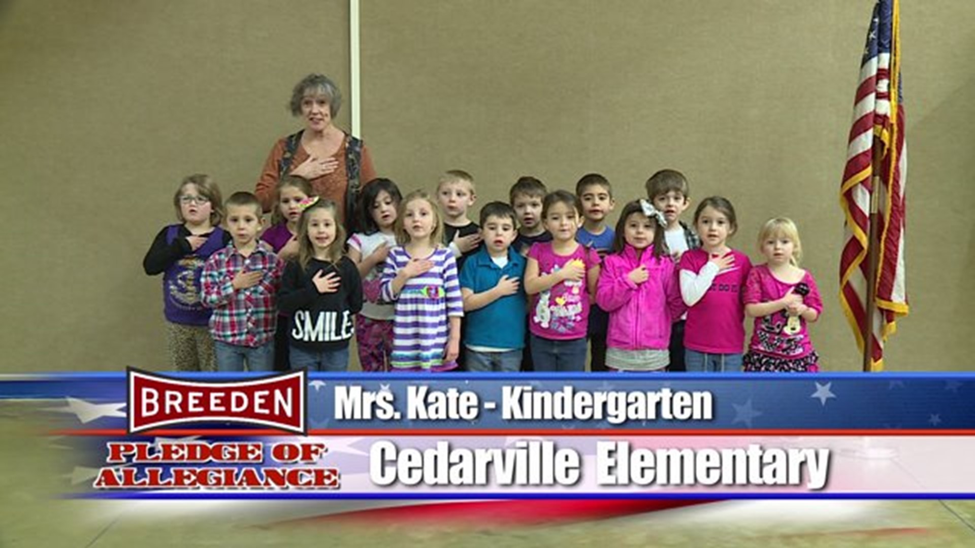 Cedarville Elementary, Mrs. Kate - Kindergarten