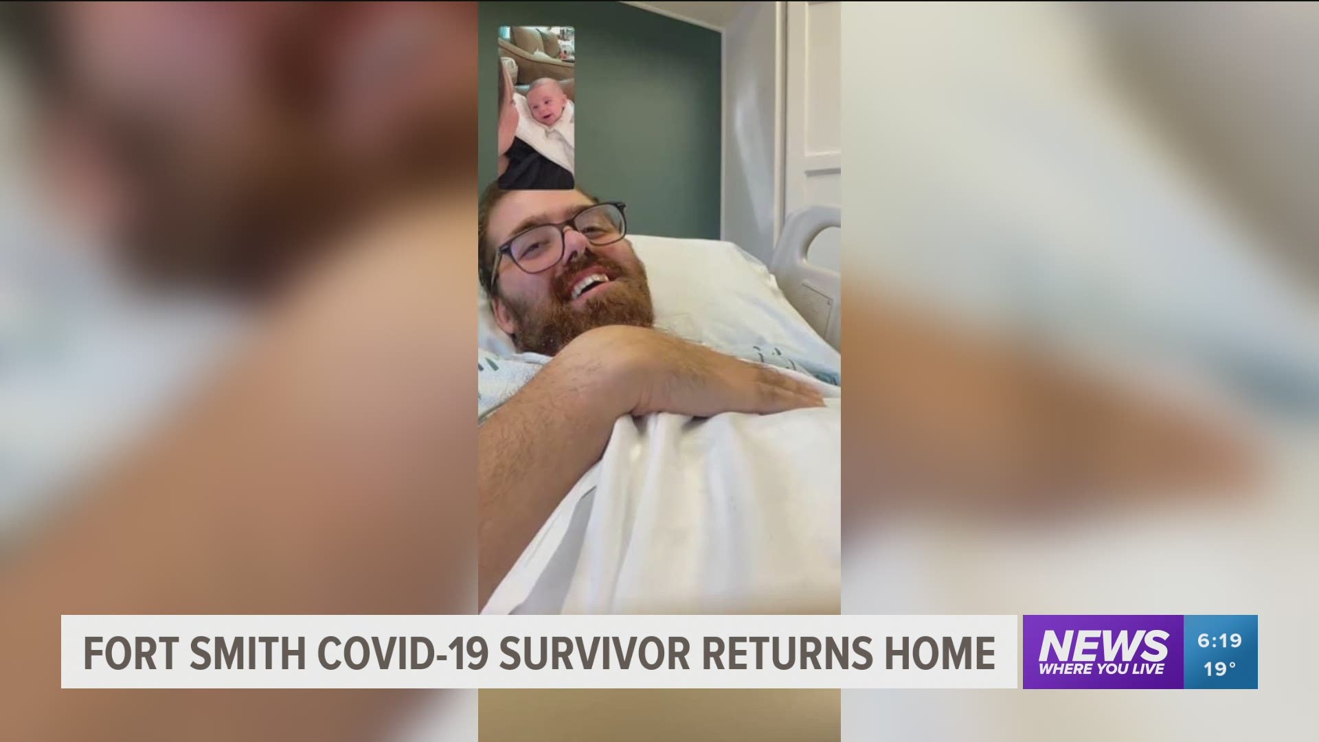 Fort Smith Covid-19 survivor returns home after three months in the hospital
