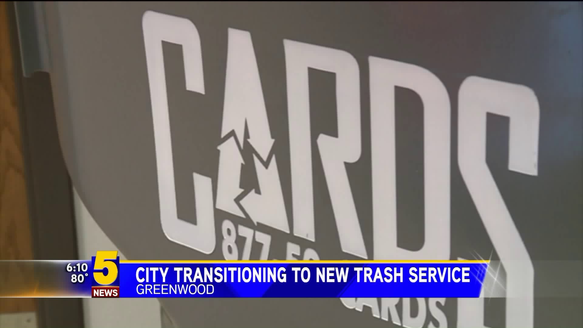 Greenwood Transition to New Trash Service