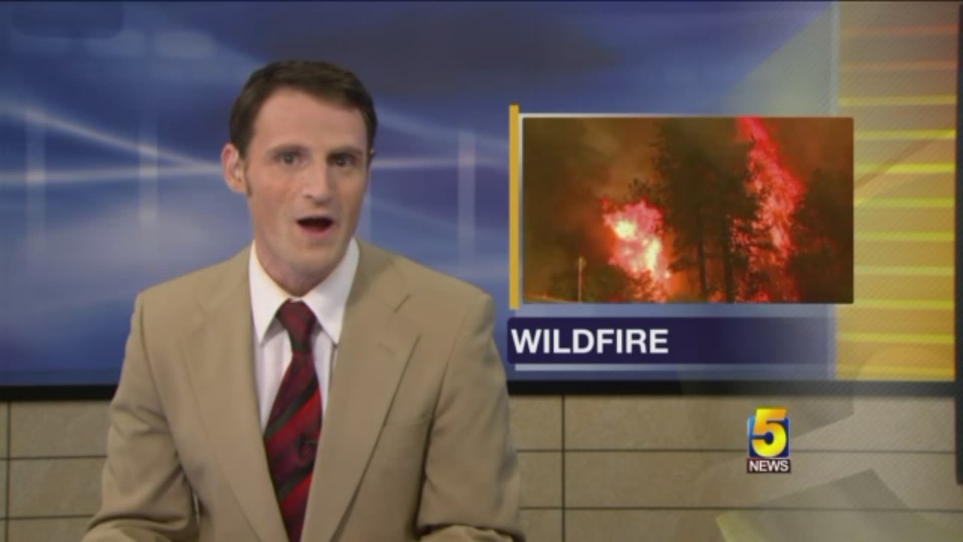 California Wildfire Spreading