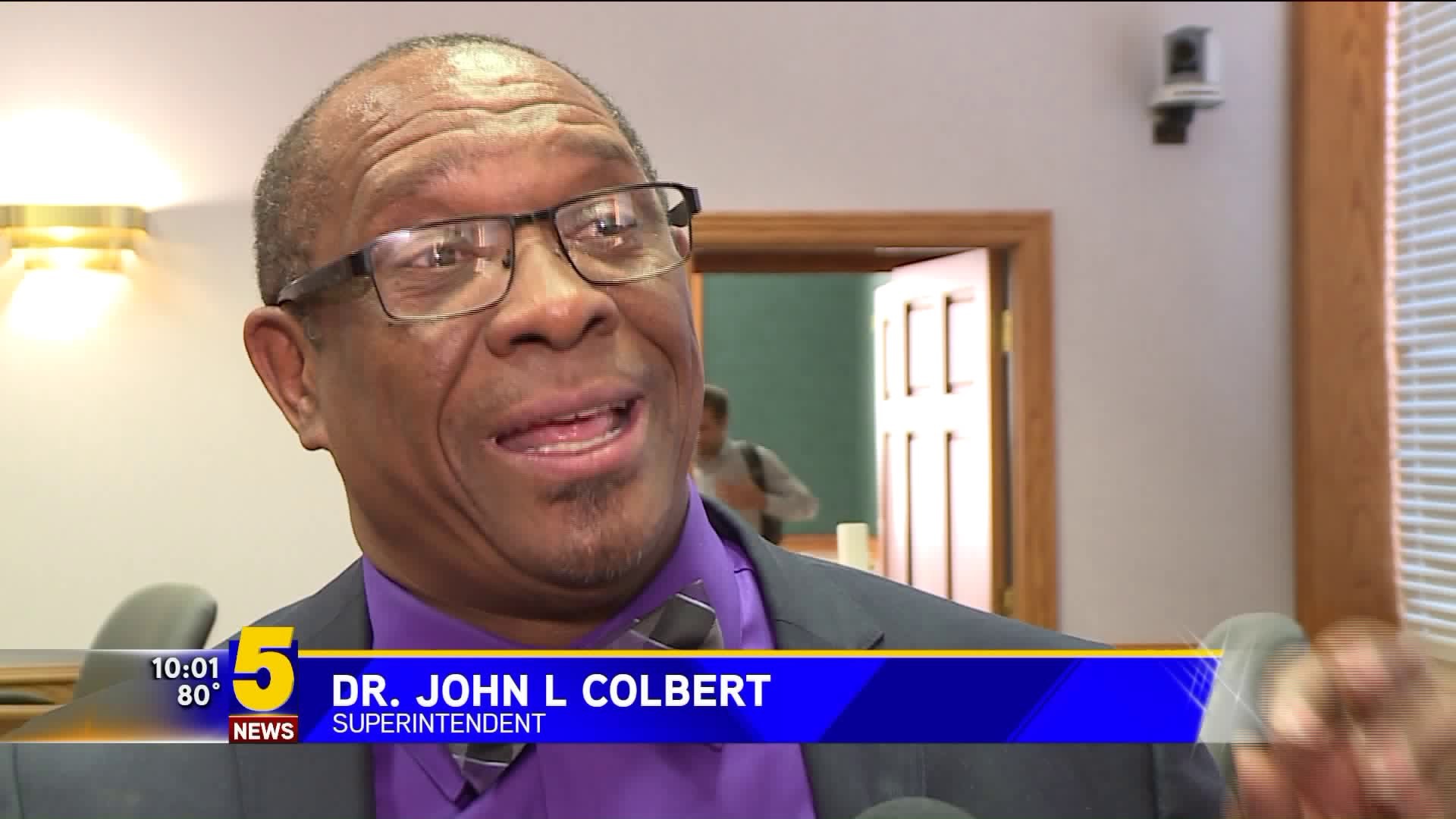 Dr. John L Colbert Selected As New Fayetteville Schools Superintendent