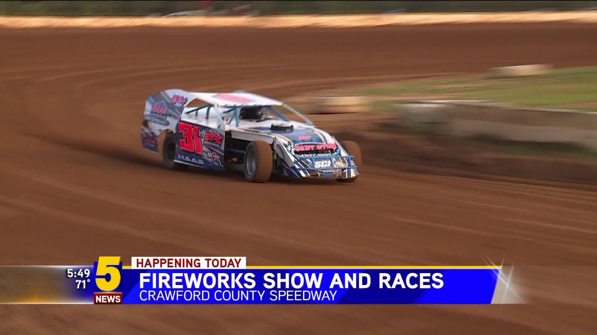 Speedway Holding Fireworks Show