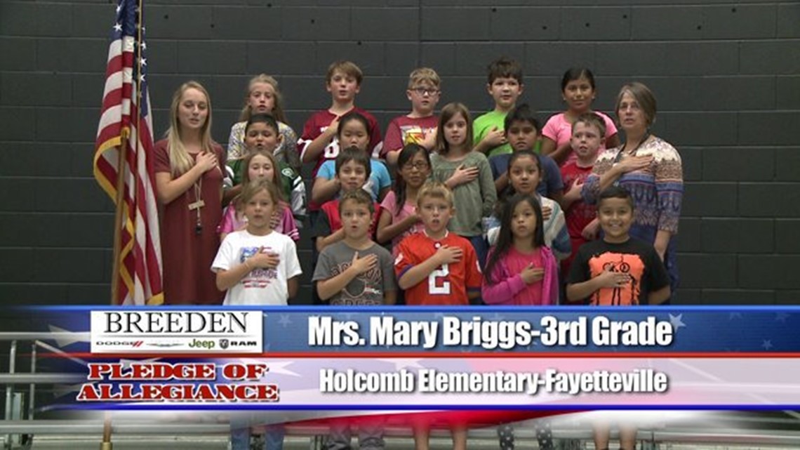 Elementary, Fayetteville Mrs. Mary Briggs 3rd Grade