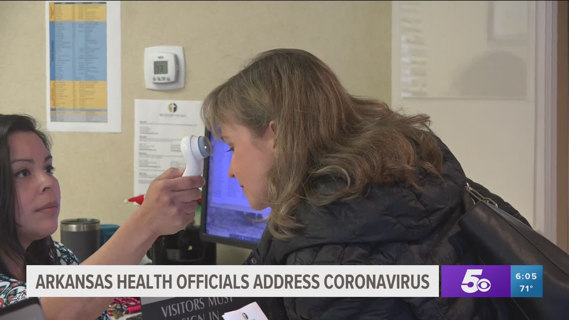 Coronavirus in Arkansas