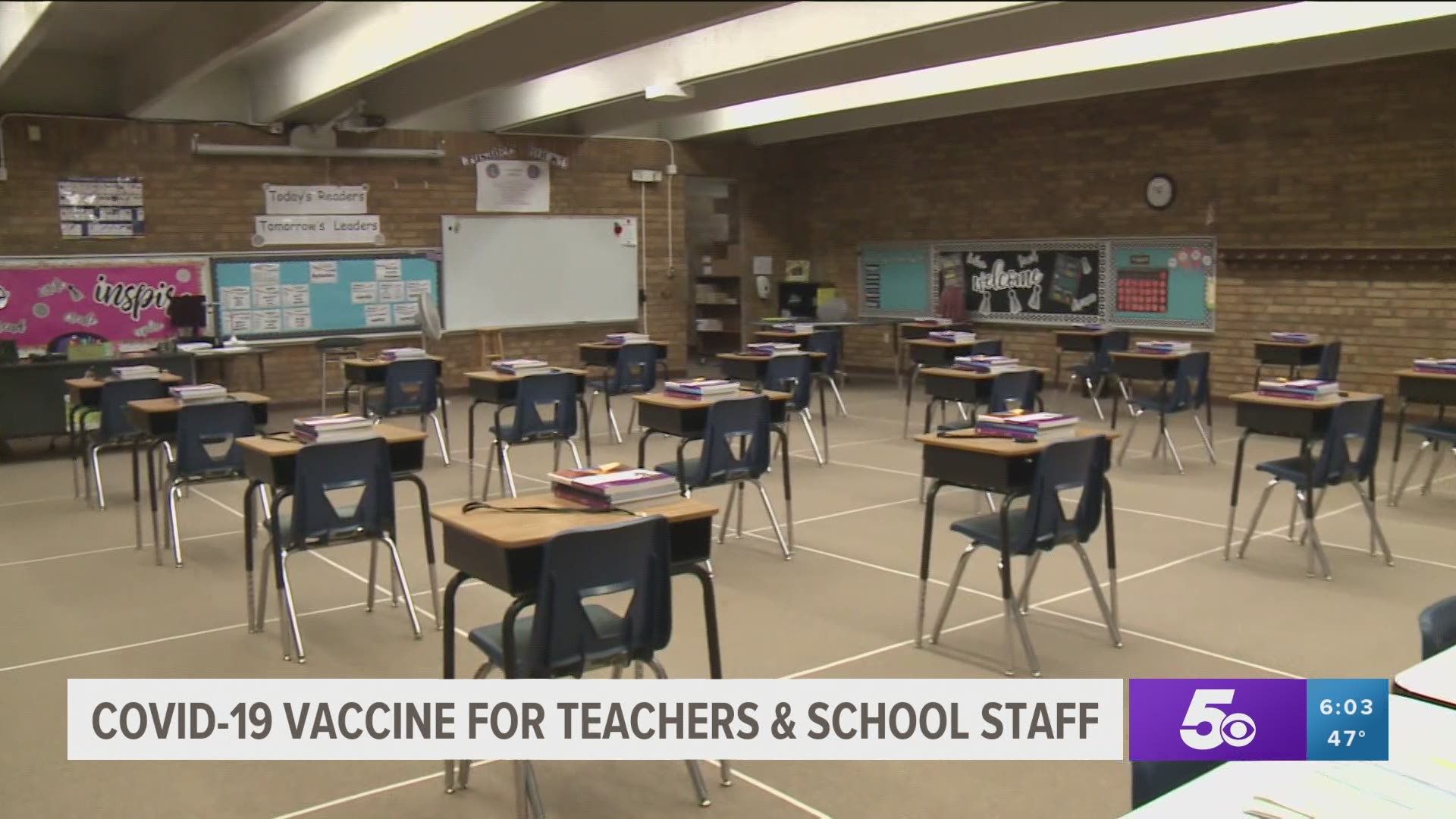 Local teachers and school staff prepare to receive COVID-19 vaccine