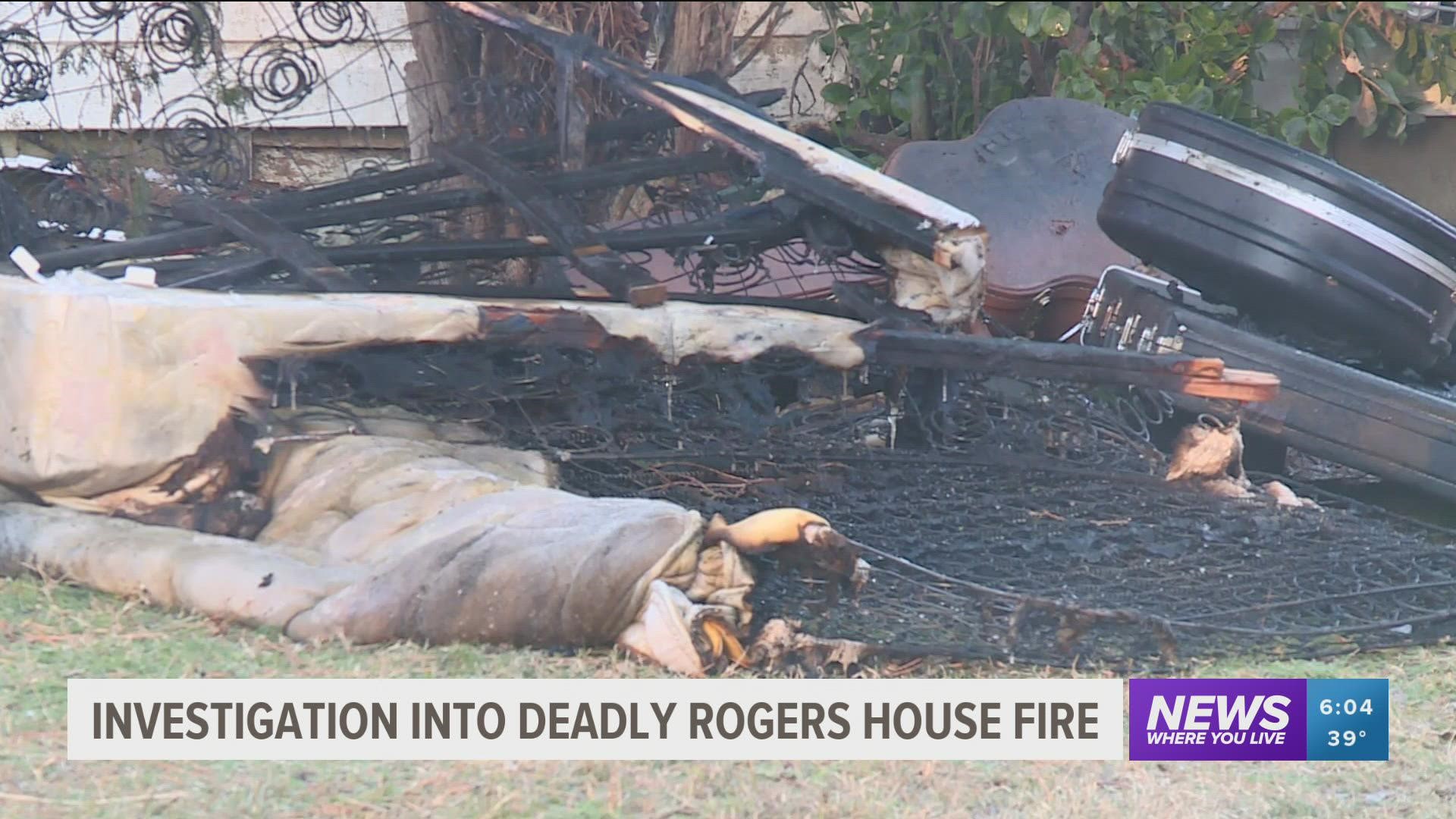 Emergency crews responded to an early morning fire in Rogers that left one person dead.