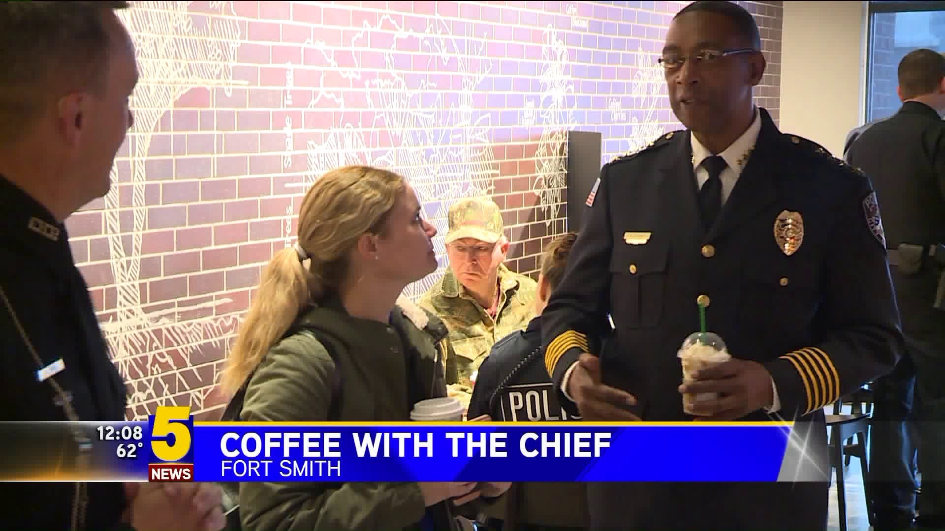 Coffee With The Chief Event Held In Fort Smith
