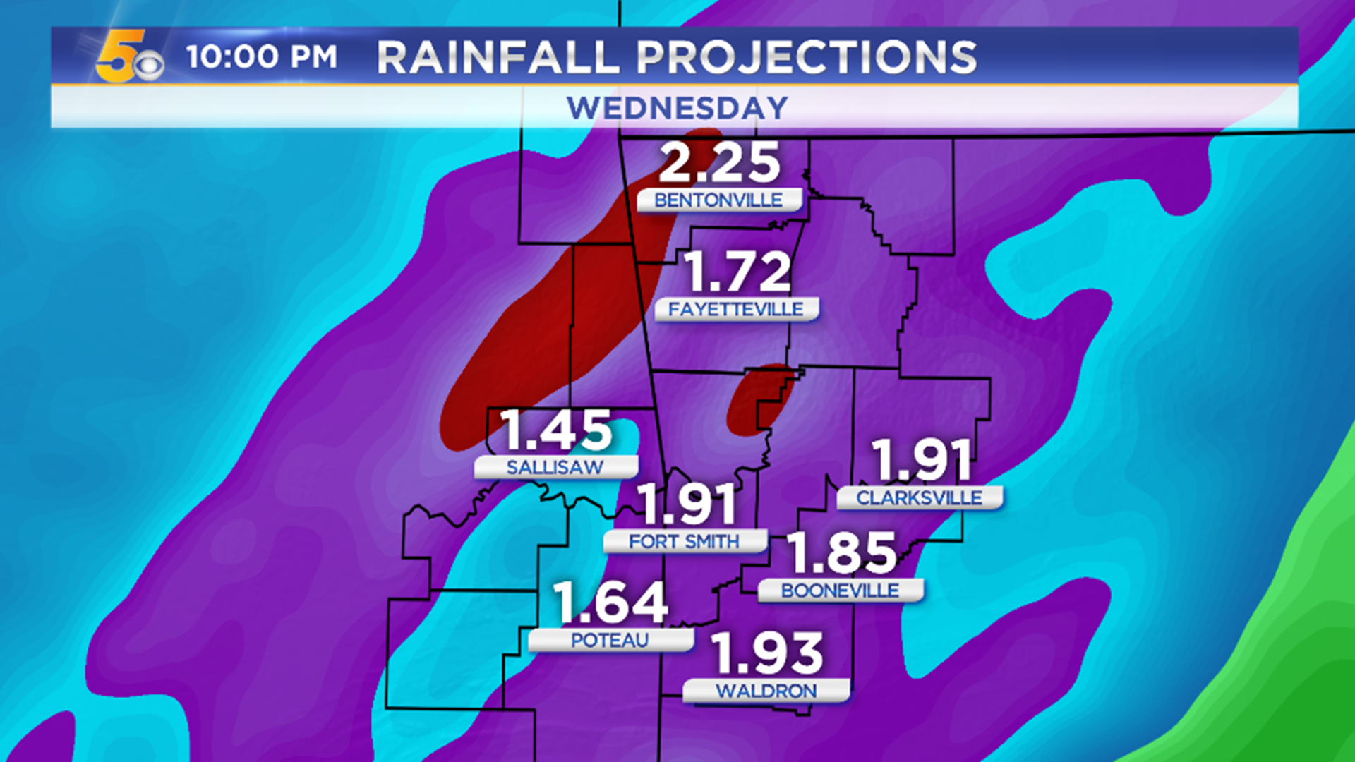 Wettest October On Record in NW Arkansas; More Rain Expected