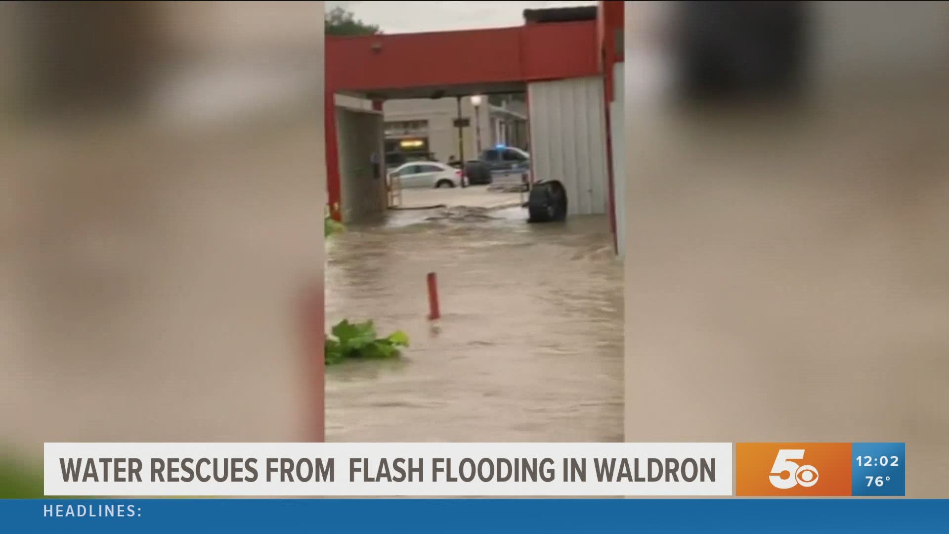 Scott County was hit hard by flash flooding. Crews have attempted multiple water rescues.