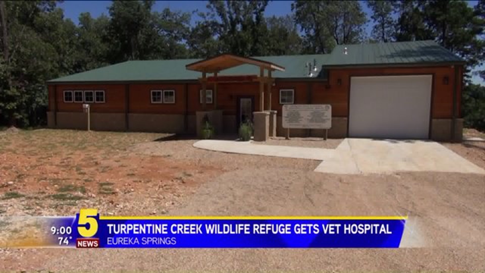 TURPENTINE CREEK WILDLIFE REFUGE GETS VET HOSPITAL