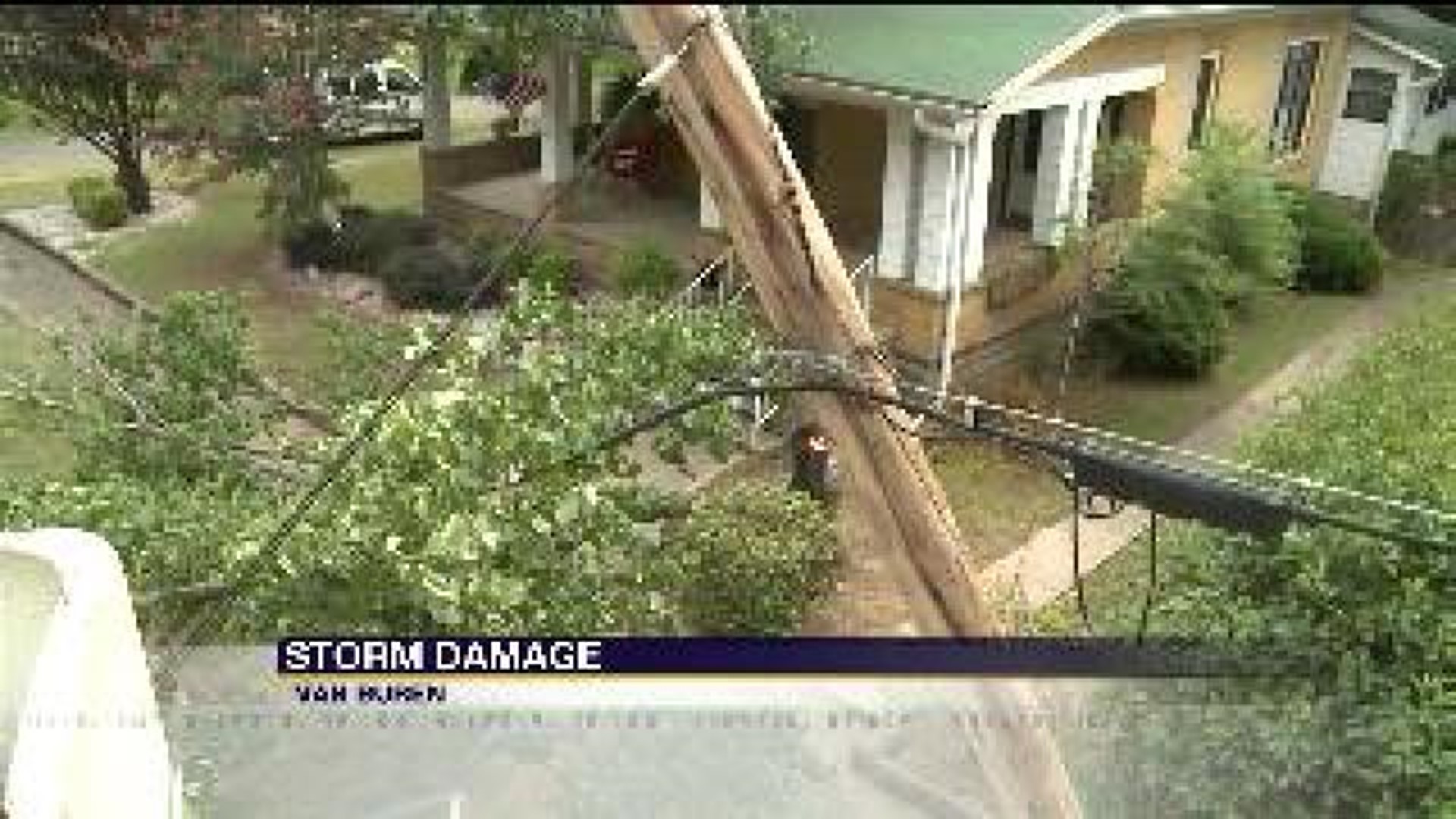Storms Leave Damage in Crawford County