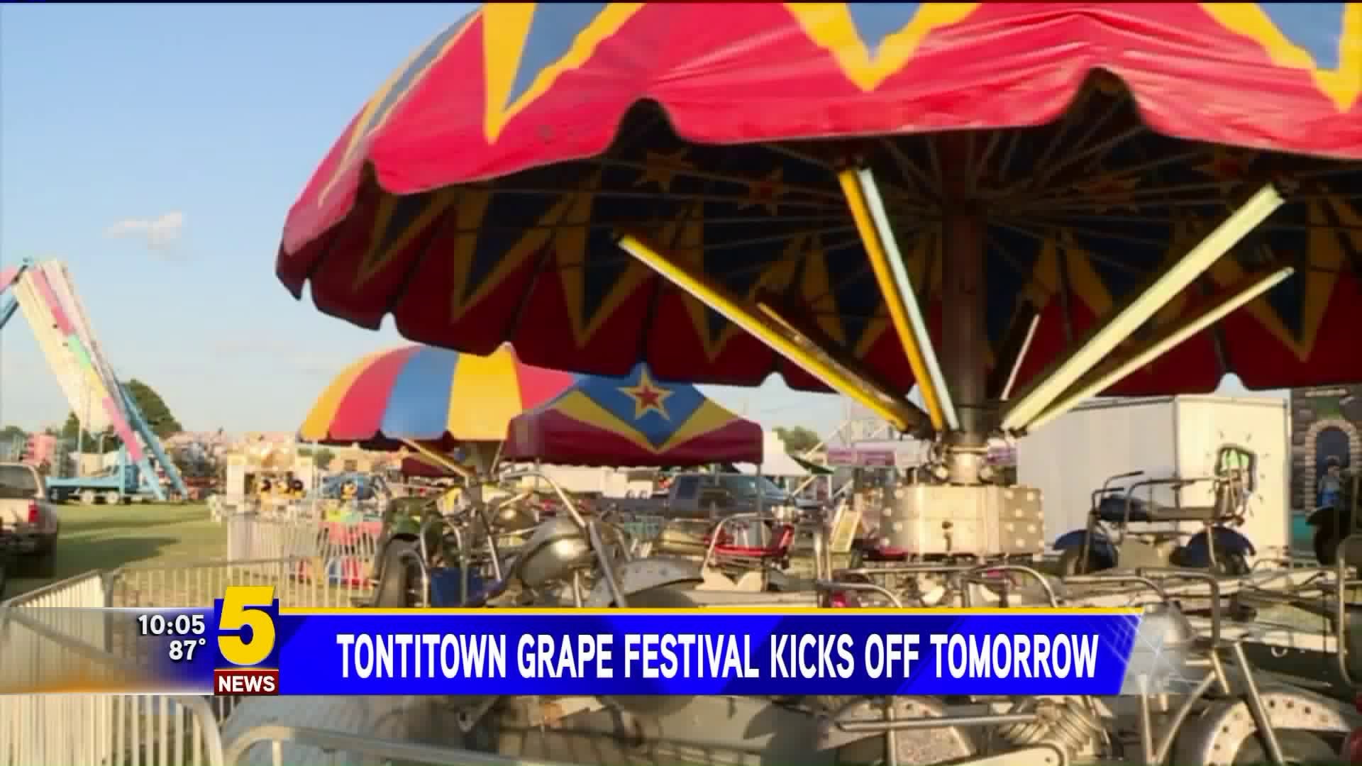 120th Tontitown Grape Festival Kicks Off