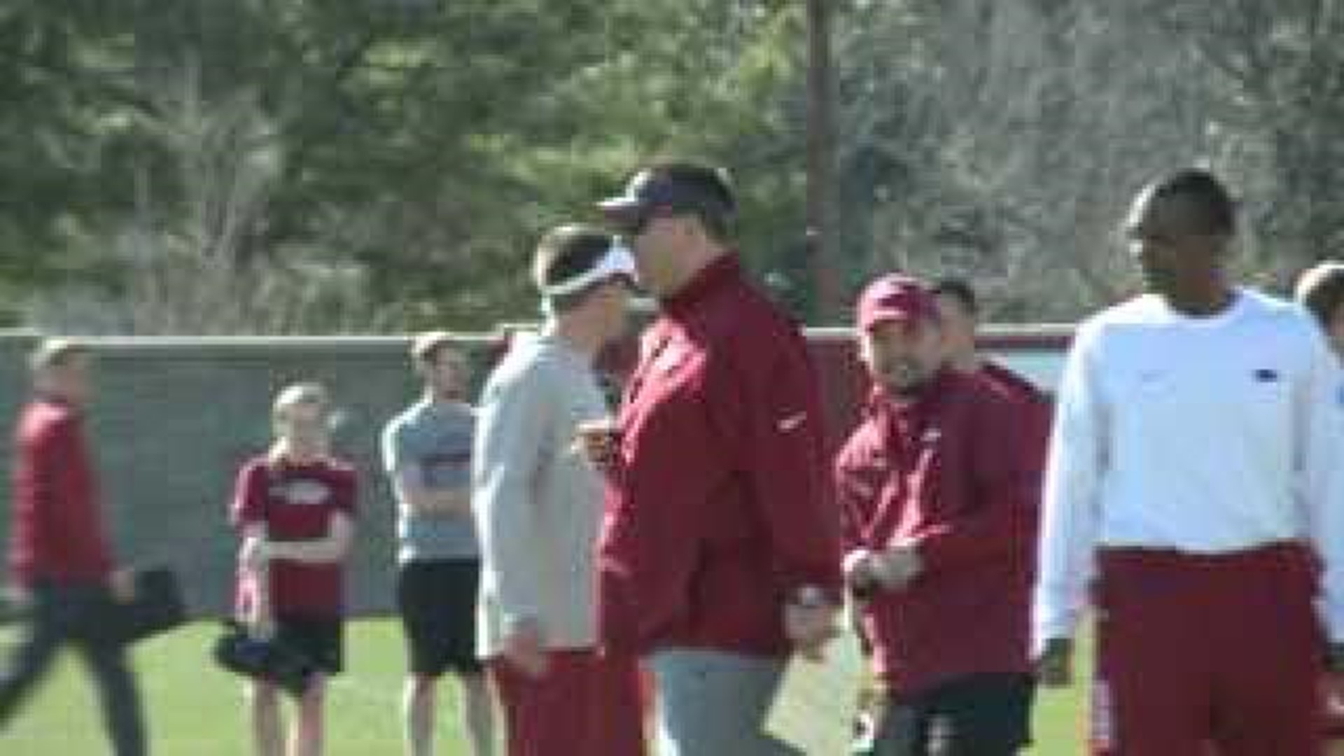 Changes Helping in Hogs Spring Practice