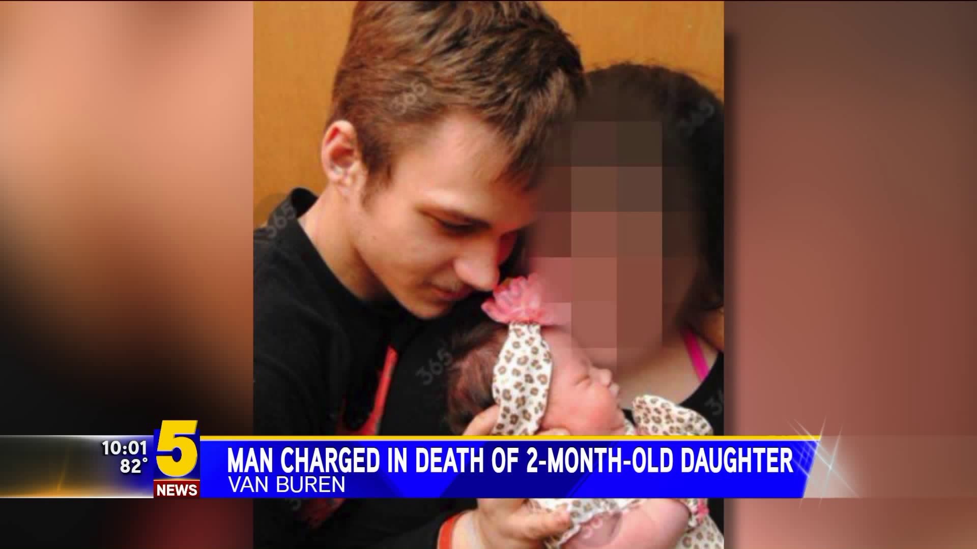 Van Burn Father Charged With 2-Month Olds Death