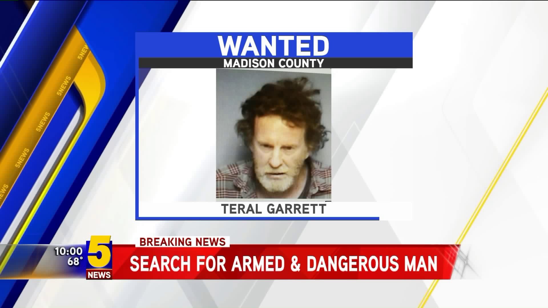 Search For Armed And Dangerous Man