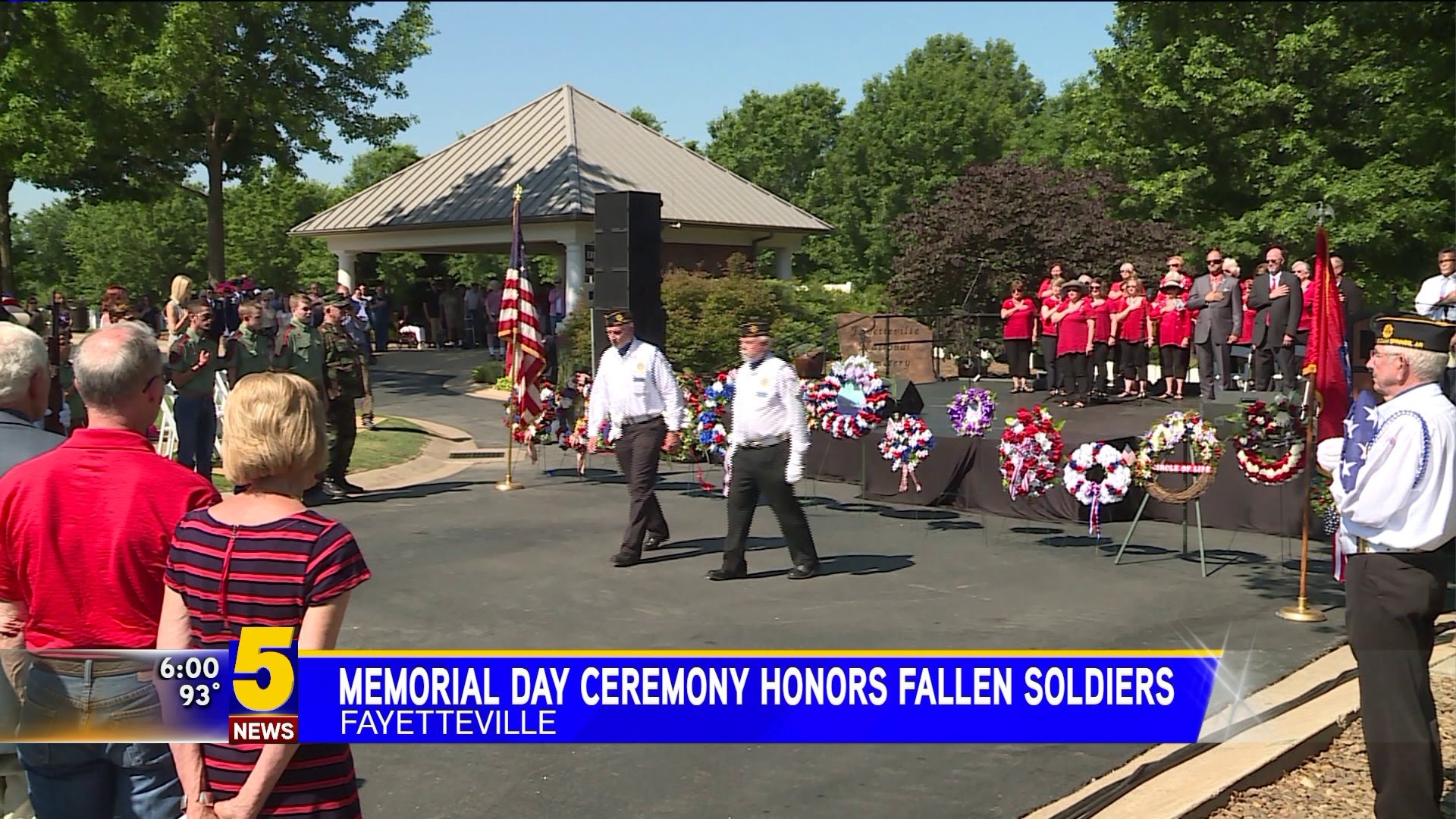 Memorial Day Ceremony Honors Fallen Soldiers