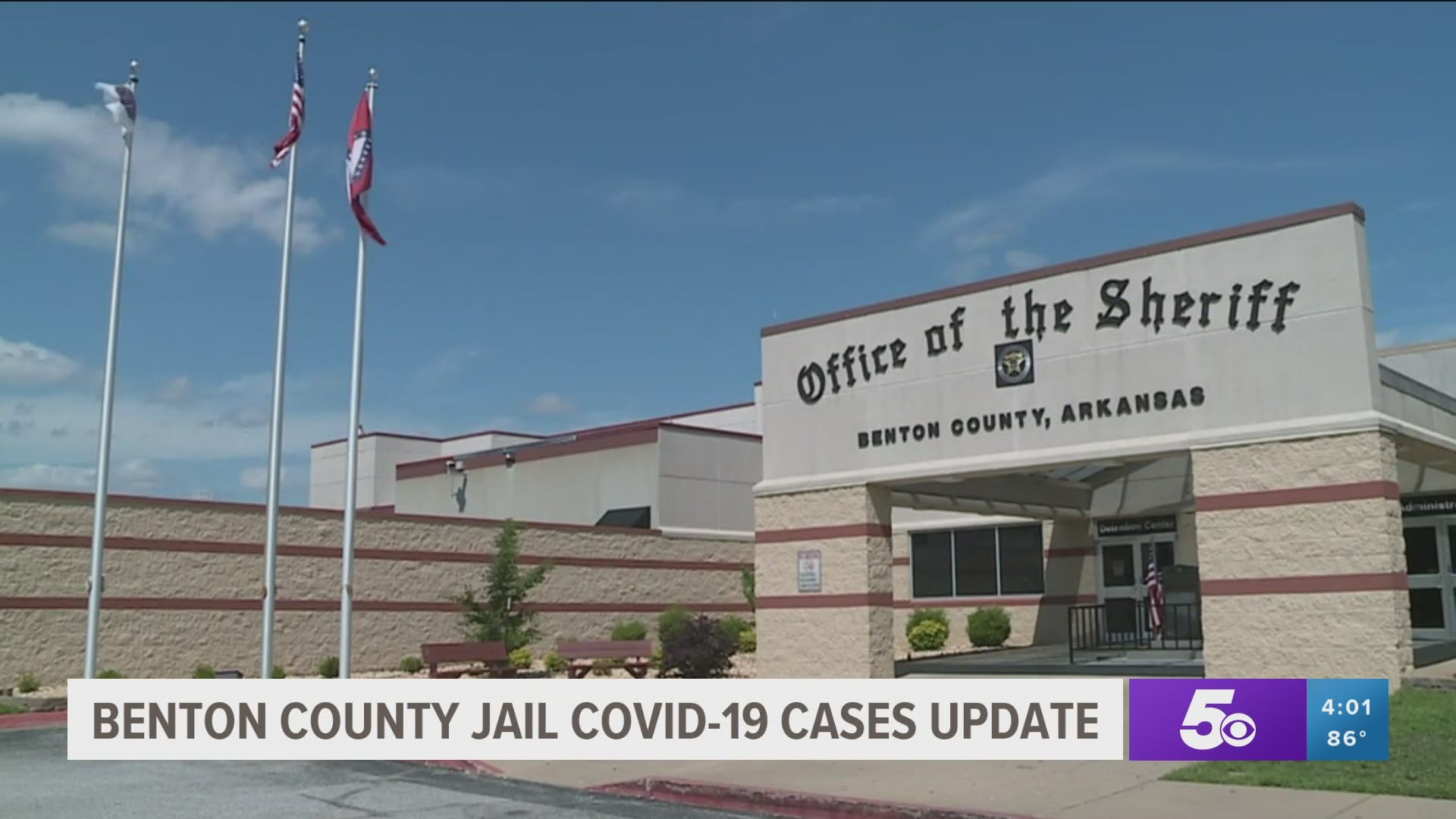 Benton County Jail gives COVID-19 update