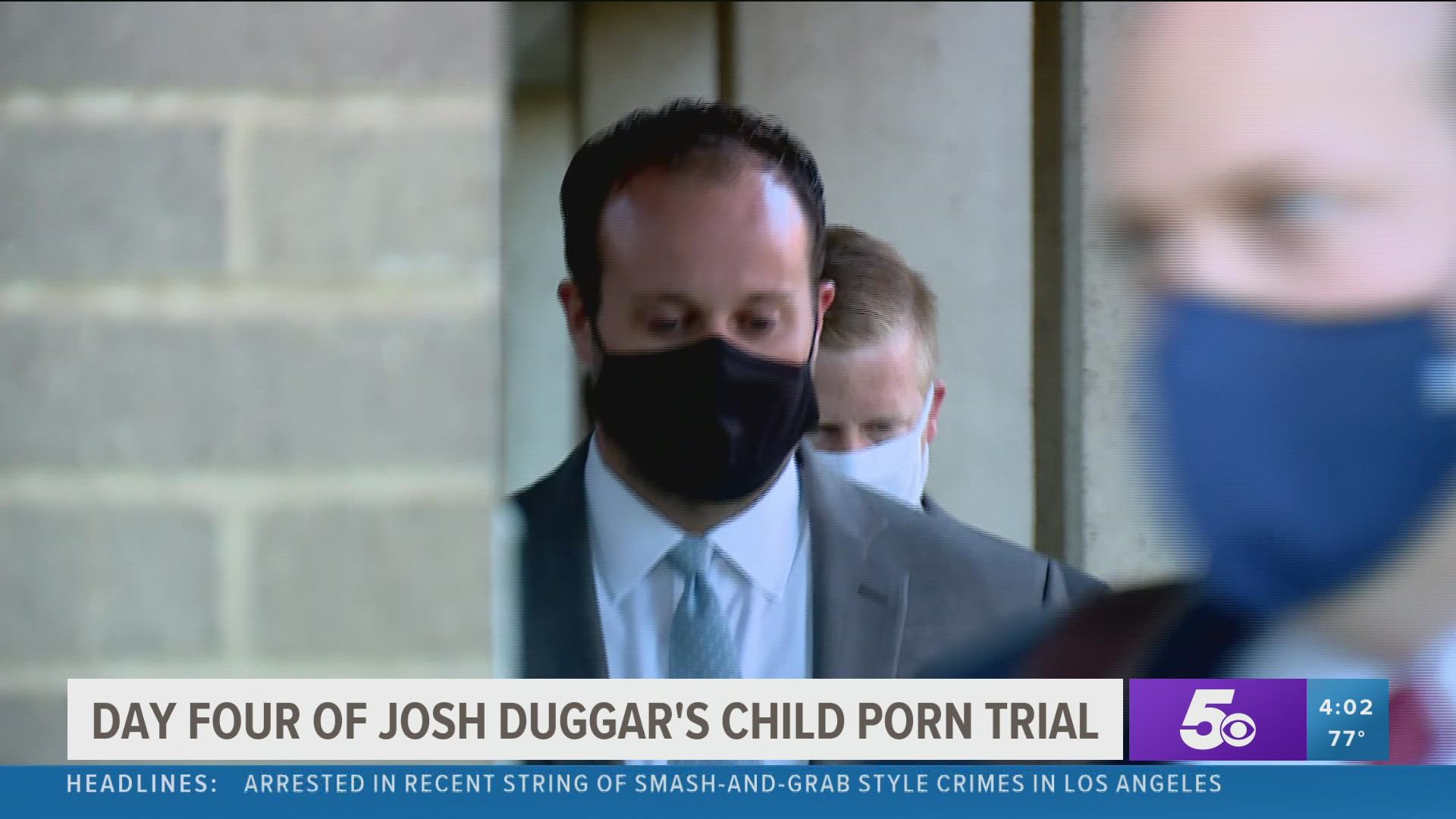 Porn In Different Styles Downloading - Day four of Josh Duggar's child porn trial | 5newsonline.com