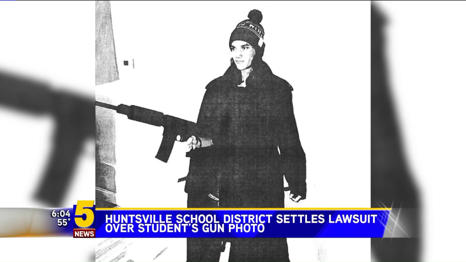 Huntsville School District Settles Lawsuit Over Students Gun Photo