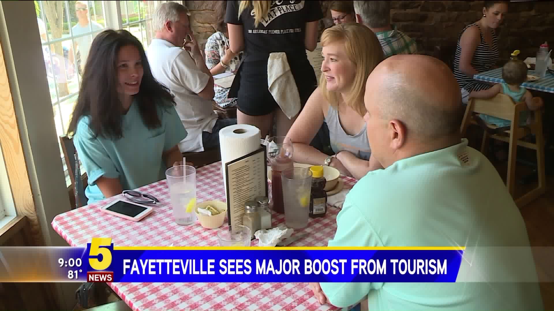 Fayetteville Sees Increase In Tourism