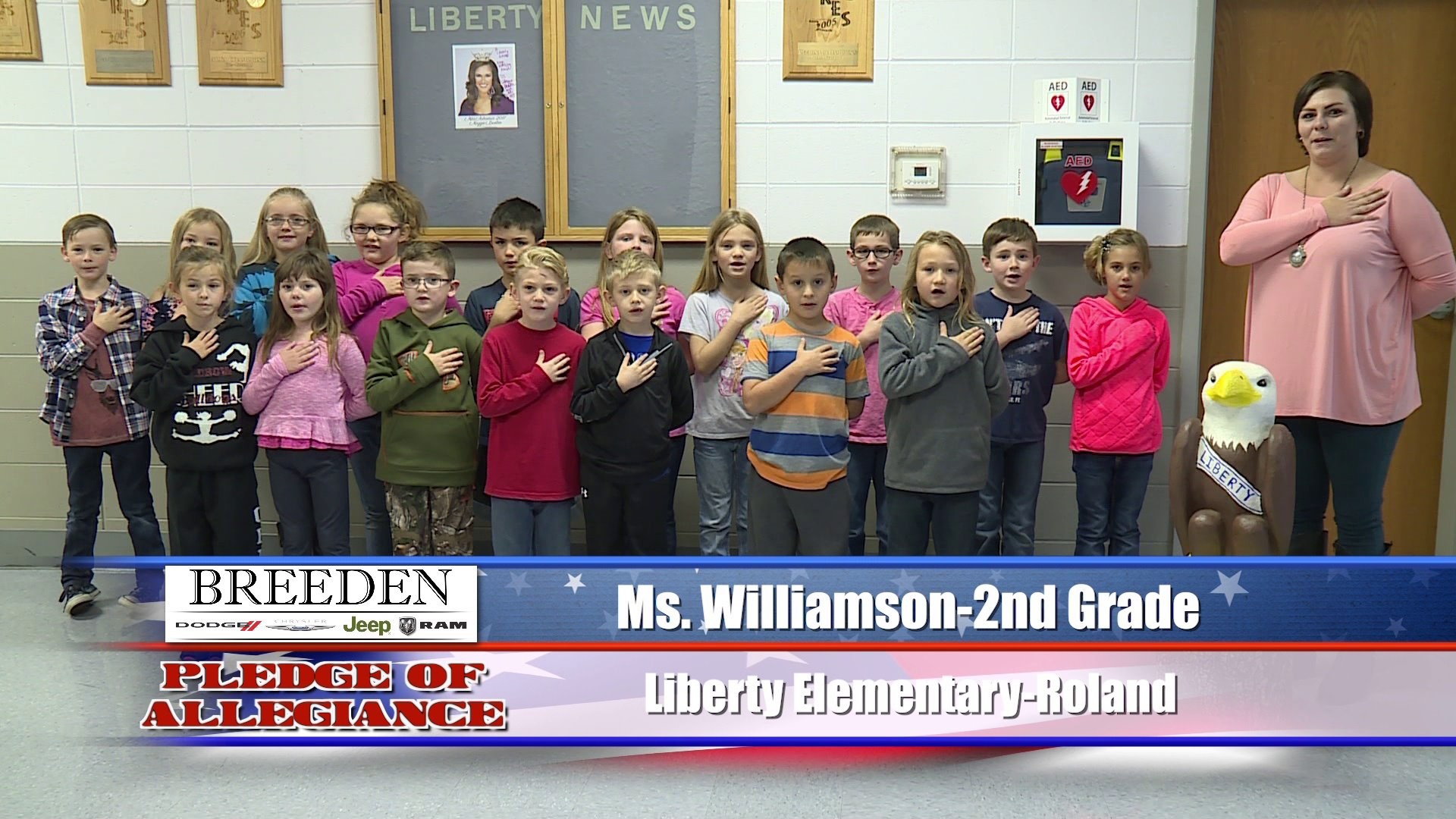 Ms. Williamson  2nd Grade  Liberty Elementary - Roland