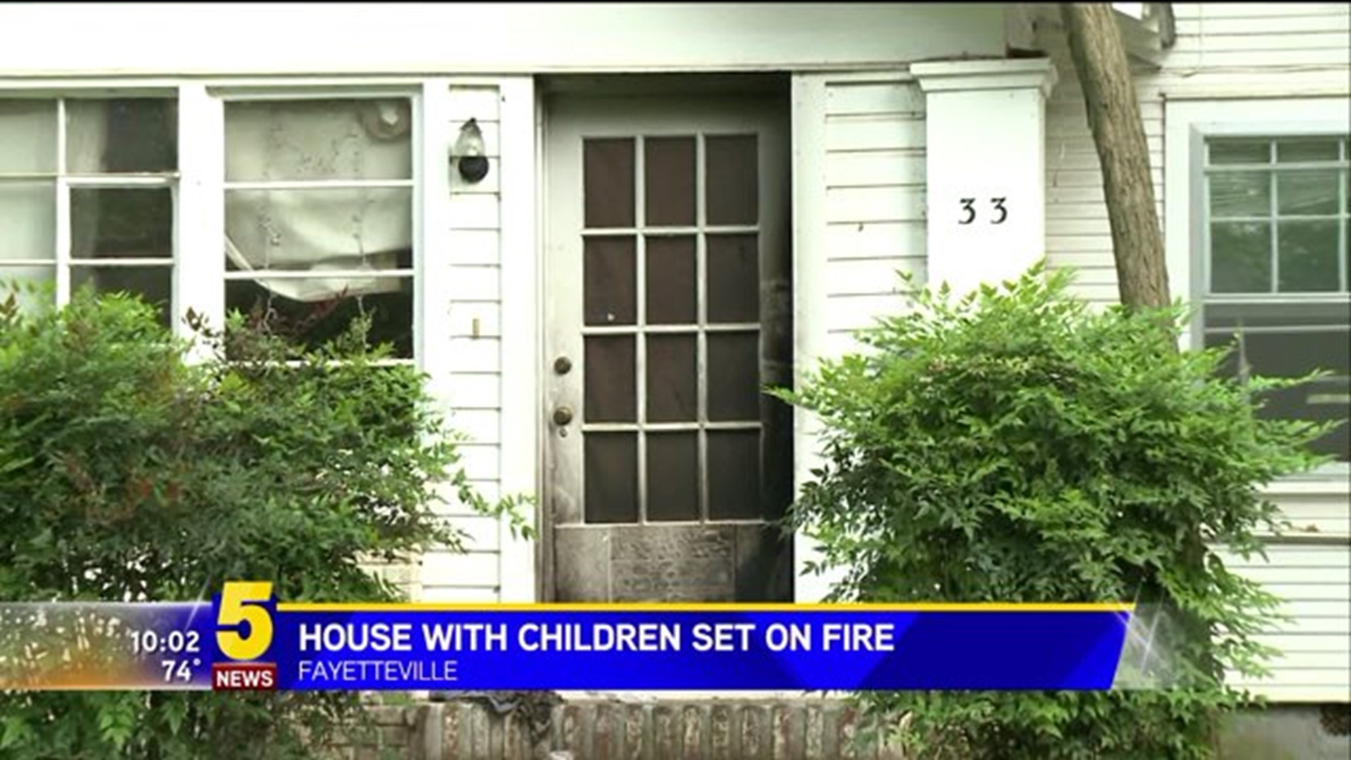 Man Sets Fayetteville Home On Fire While Family Sleeps Inside