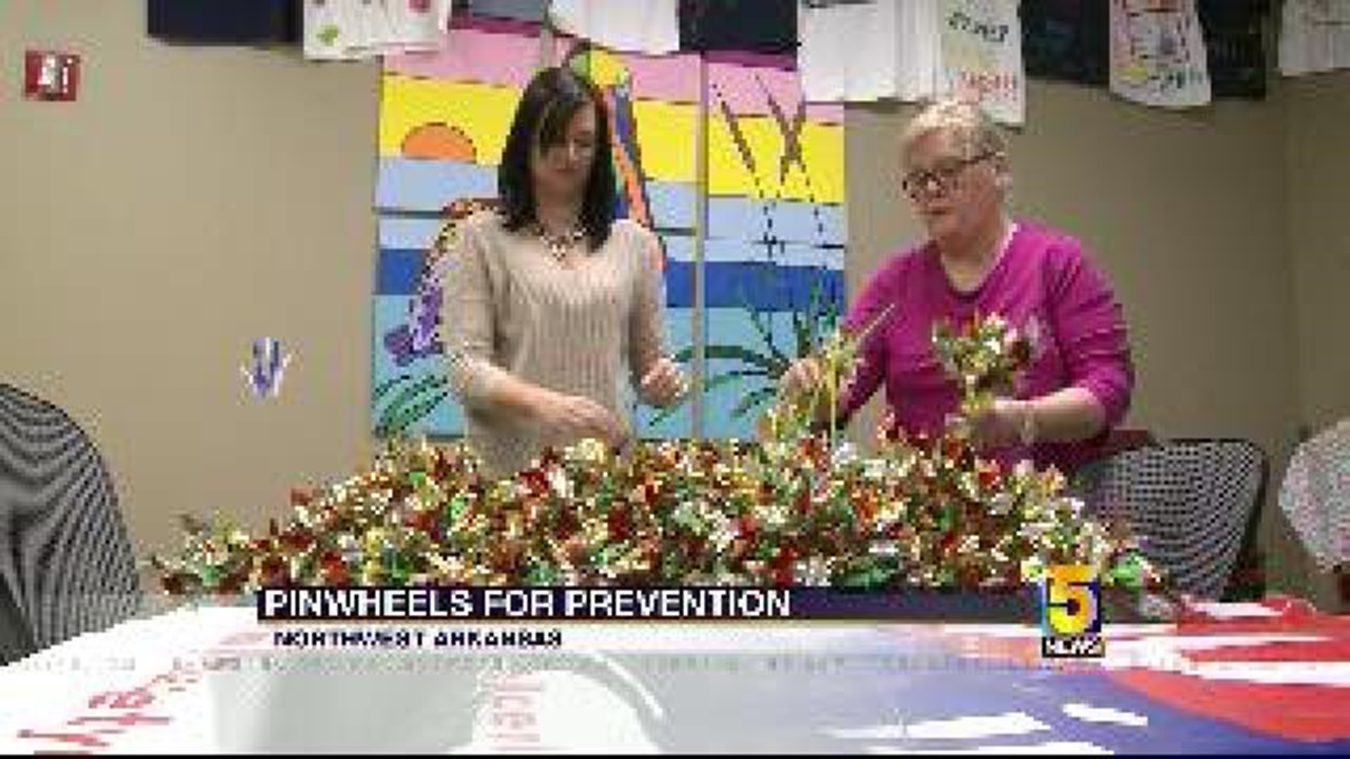 Pinwheels Will Be Planted To Represent Abused Children in NWA