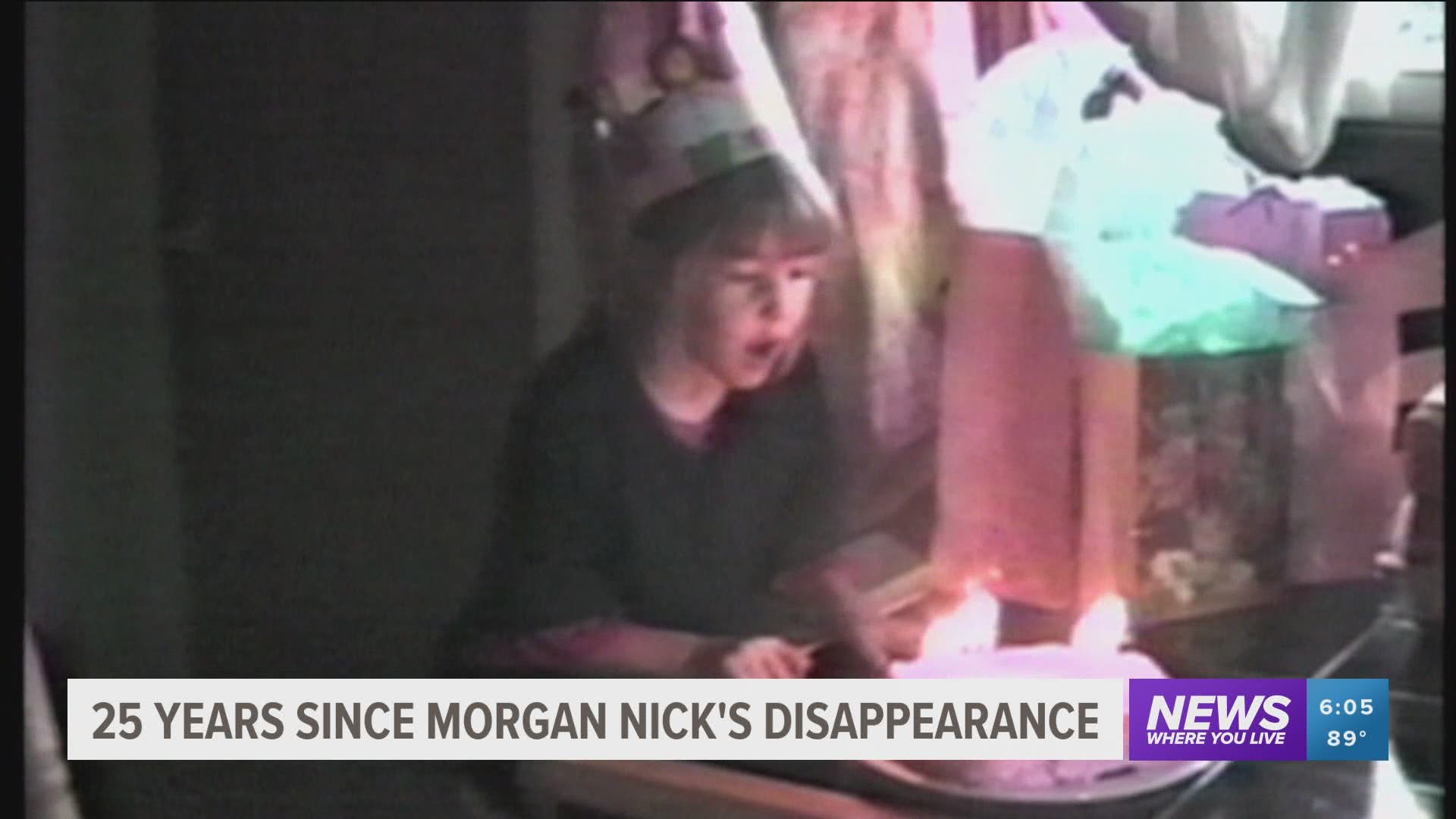 The National Center for Missing & Exploited Children has released a new age-progression image of what Morgan might look like today, at age 31.