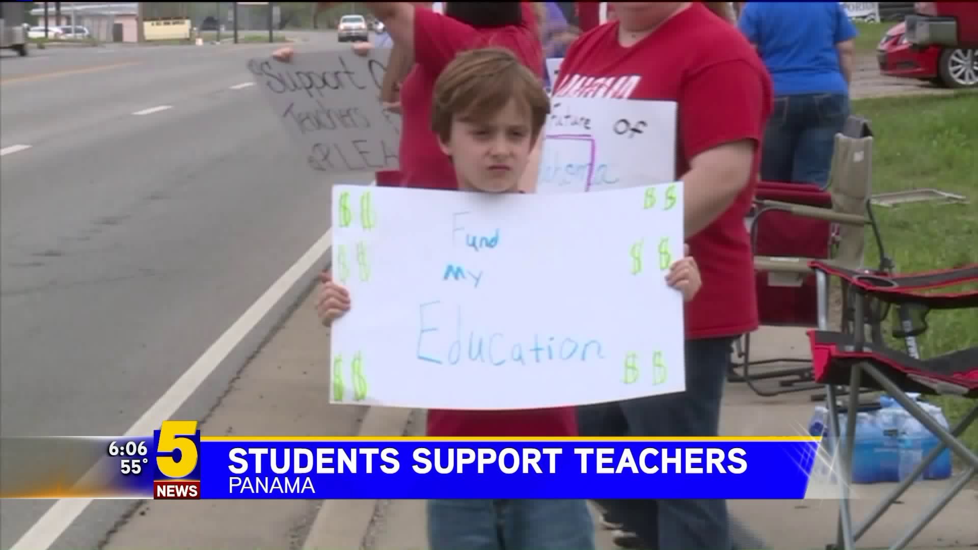 Students Support Teachers