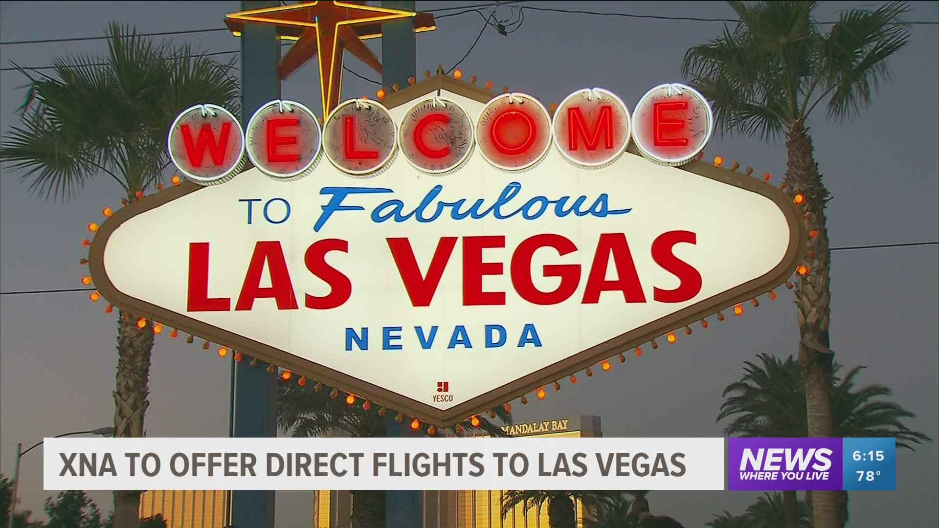 Frontier Airlines announced they would begin offering non-stop flights to Las Vegas from XNA beginning Aug. 13.