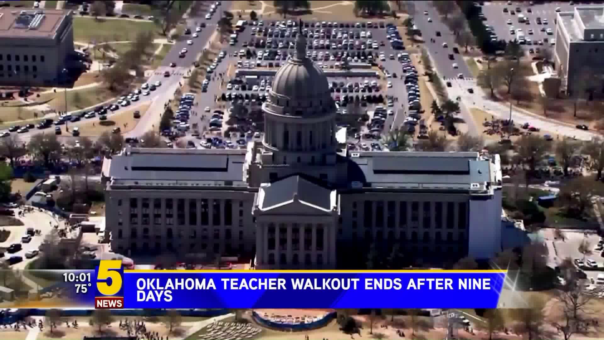 Oklahoma Teacher Walkout Ends