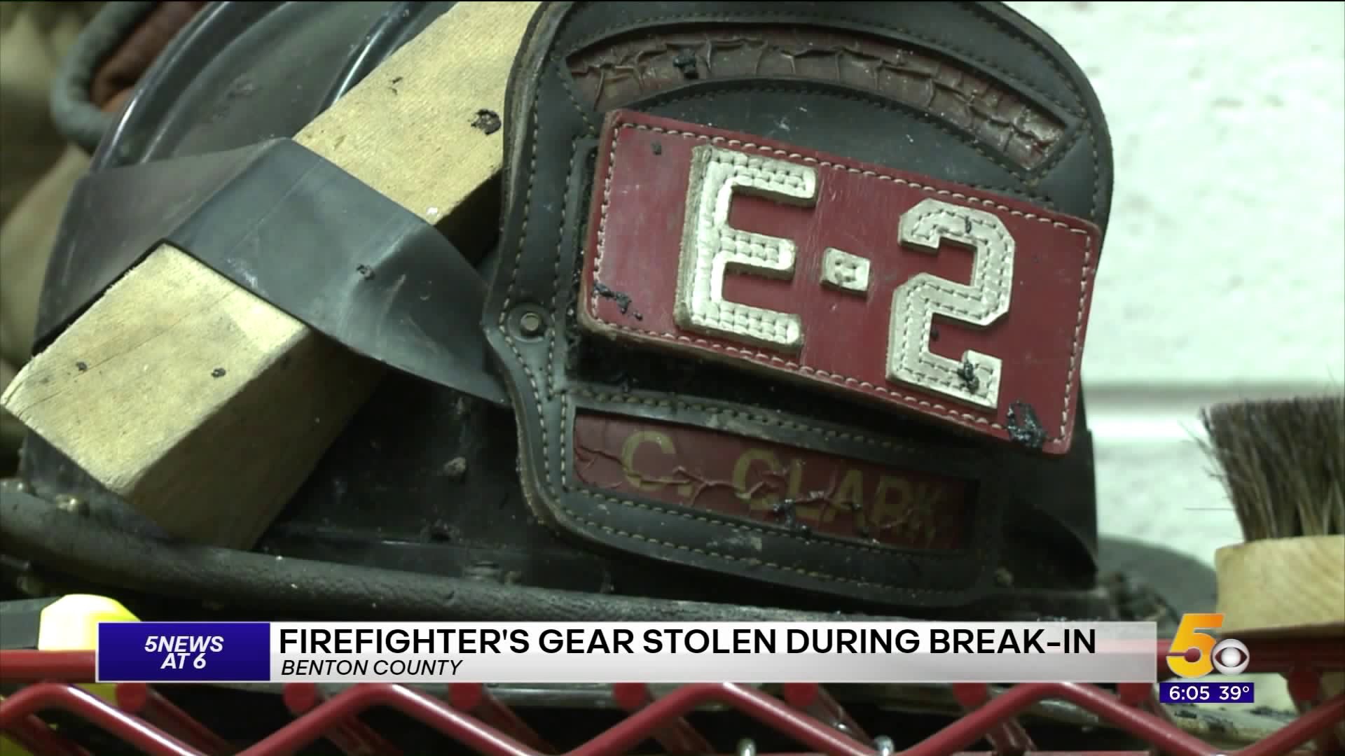 Firefighter`s gear stolen during break-in in Benton County