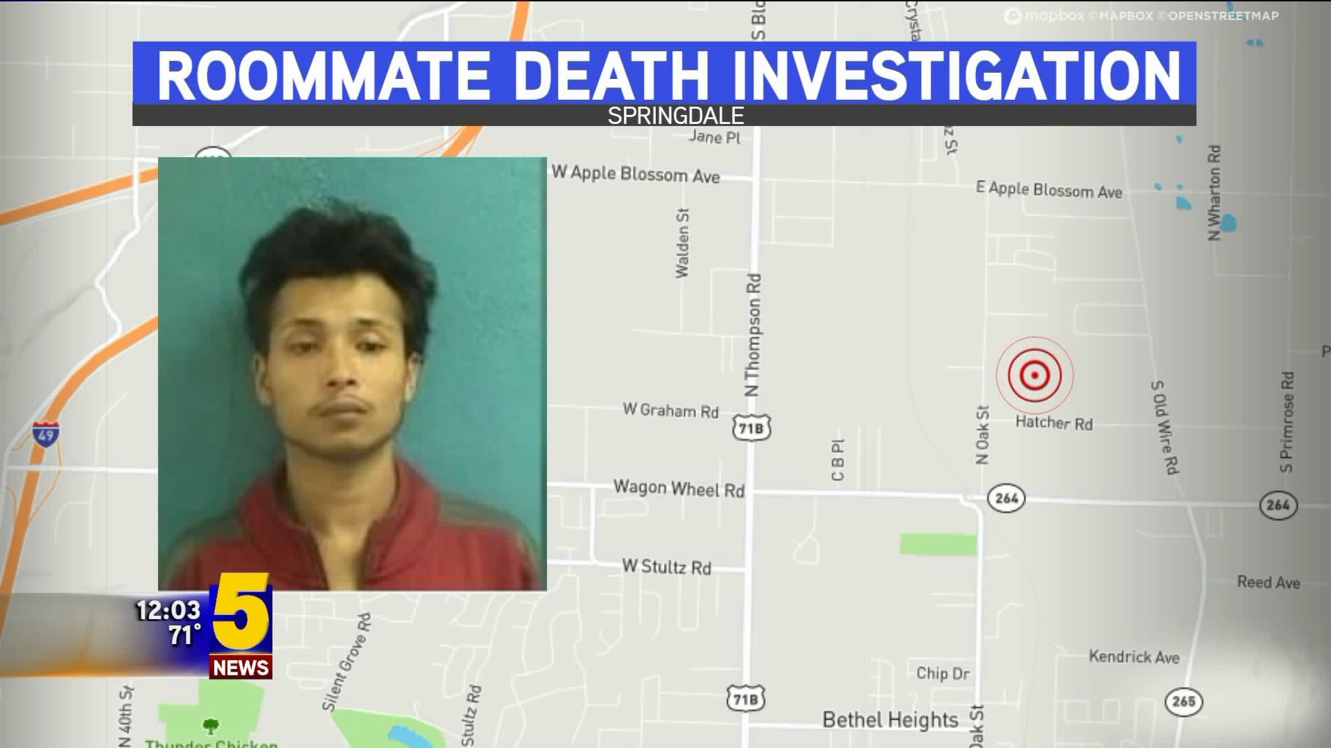 Man Pleads Guilty To First-Degree Murder In Death Of Springdale Roommate