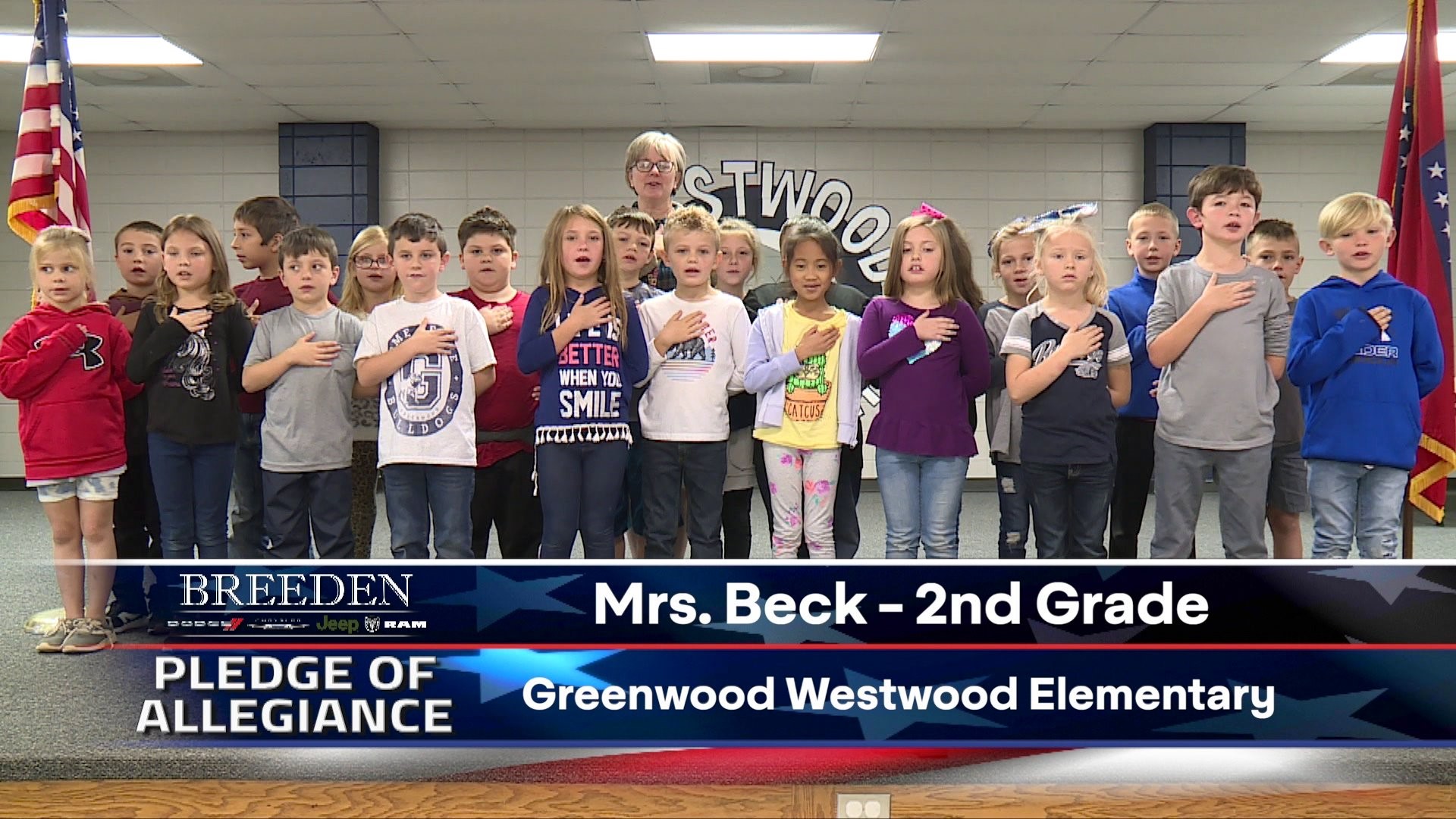 Mrs. Beck 2nd Grade Greenwood Westwood Elementary