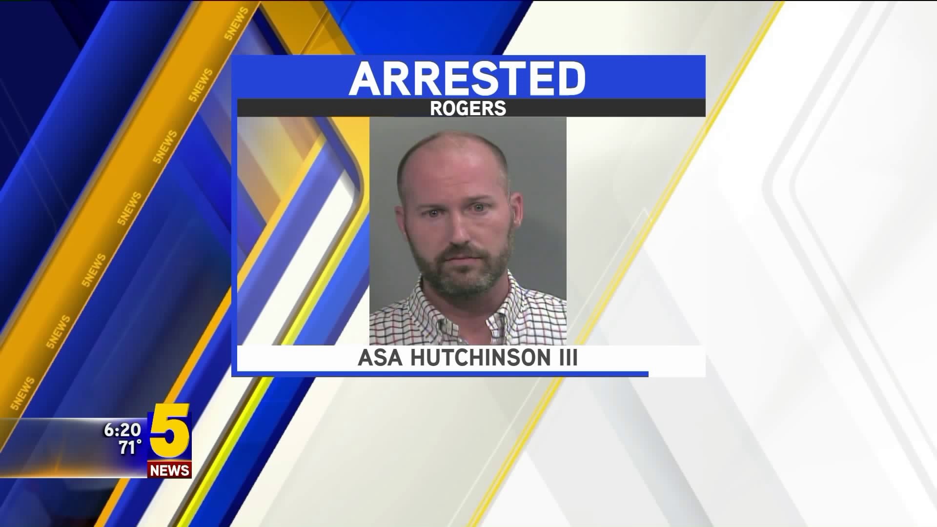 Asa Hutchinson III Arrested