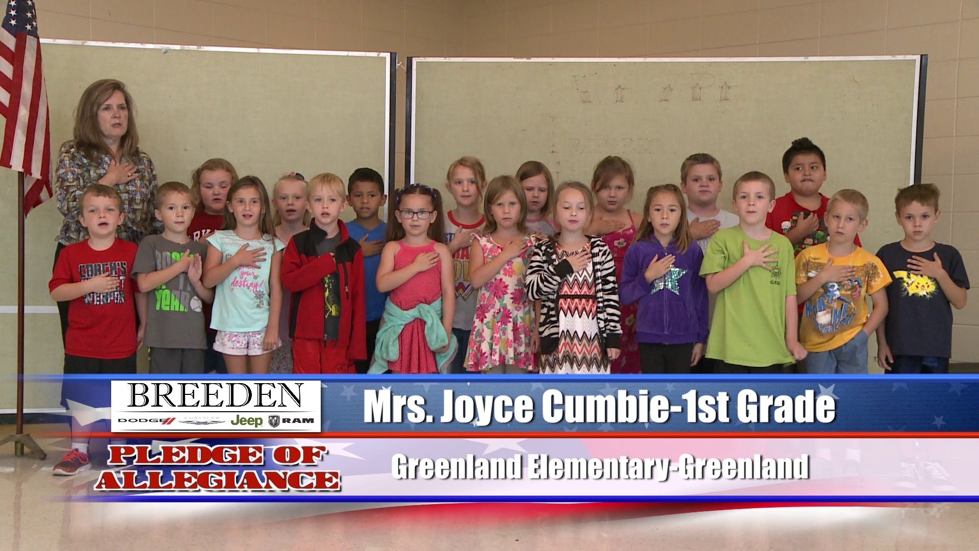 Mrs. Joyce Cumbie -1st Grade  Greenland Elementary - Greenland