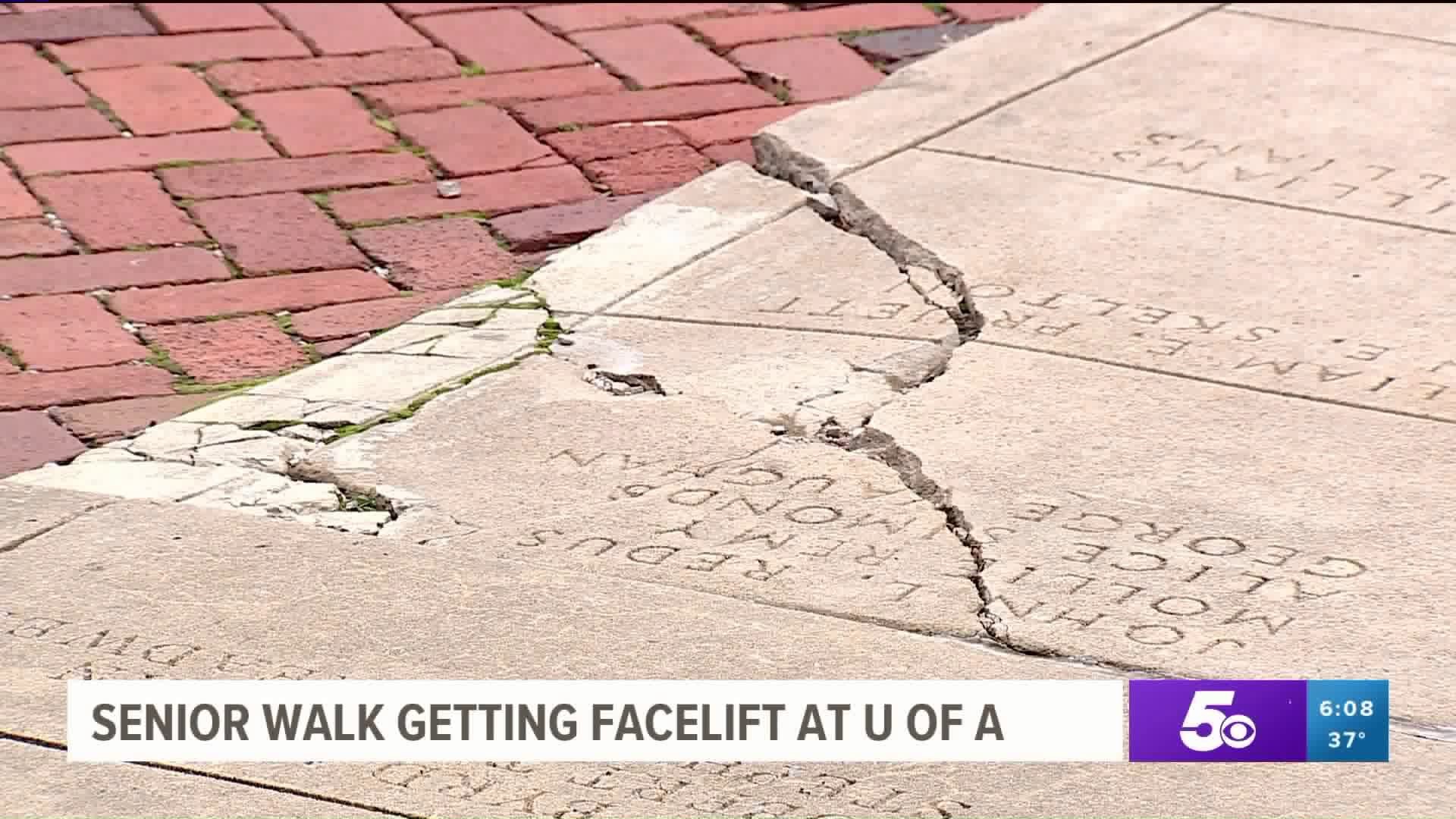 UA Senior Walk Getting A Face Lift