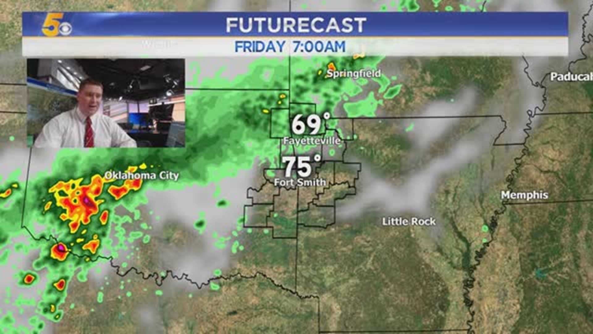 Tracking Storms Thursday Night Into Friday