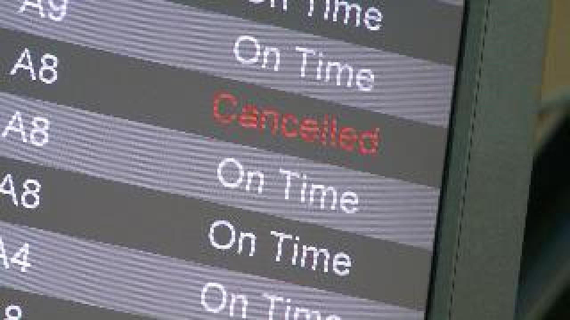 Hurricane Sandy’s Fury Forces Local Airport to Cancel Flights
