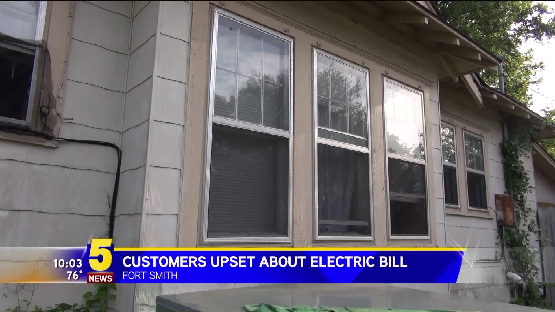 Customers Upset About Electric Bill