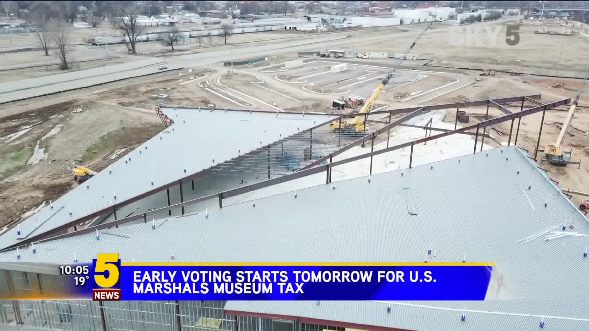 Early Voting Starts Tomorrow For US Marshals Museum Tax