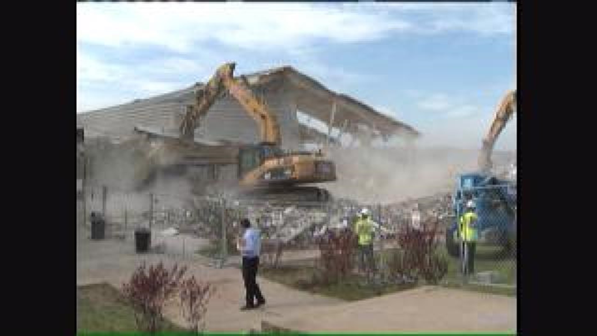 Fayetteville High School Gym Demolition