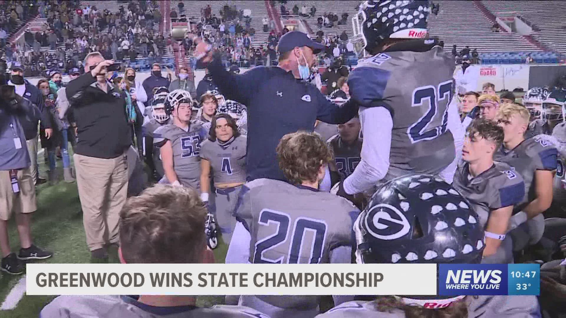 Greenwood wins state title