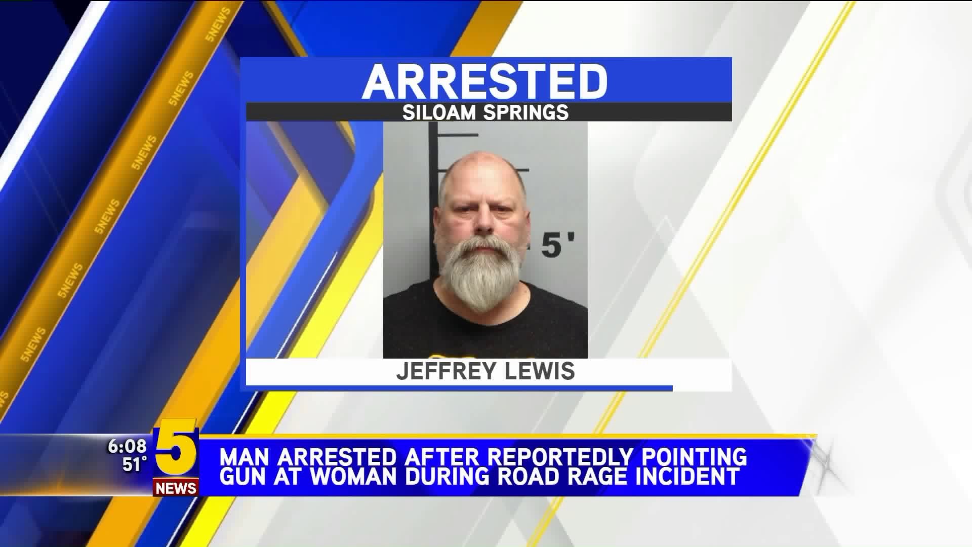 Oklahoma Man Arrested After Allegedly Pointing Gun At Another Driver