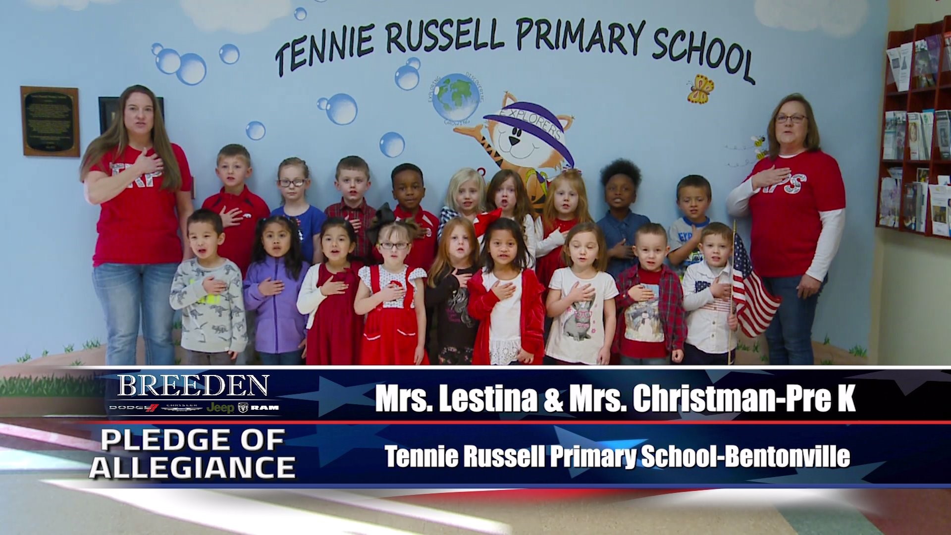 Mrs. Lestina & Mrs. Christman  Pre K Tennie Russell Primary School, Bentonville